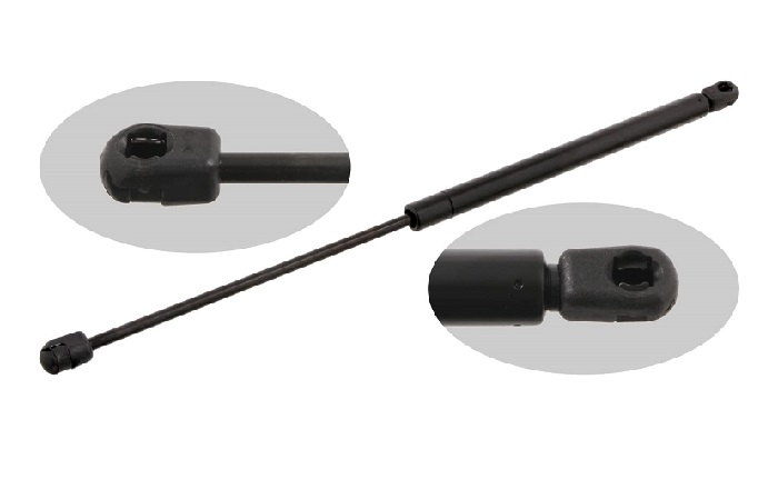 Amortizor haion spate Ford Fiesta (Gfj/Jas/Jbs), 04.1989-04.1993 Model Hatchback, Lungime/Forta/Cursa Piston 567mm/650N/221mm, versiune cu stergator, 89FB406A10B1C, Stanga=Dreapta, Polcar Polonia, 1 buc