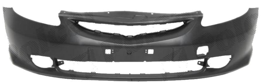 Bara fata Honda Jazz (Gd), versiune japoneza 2004-10.2008, grunduit, cu locas pentru proiectoare, 71101SAET00ZZ