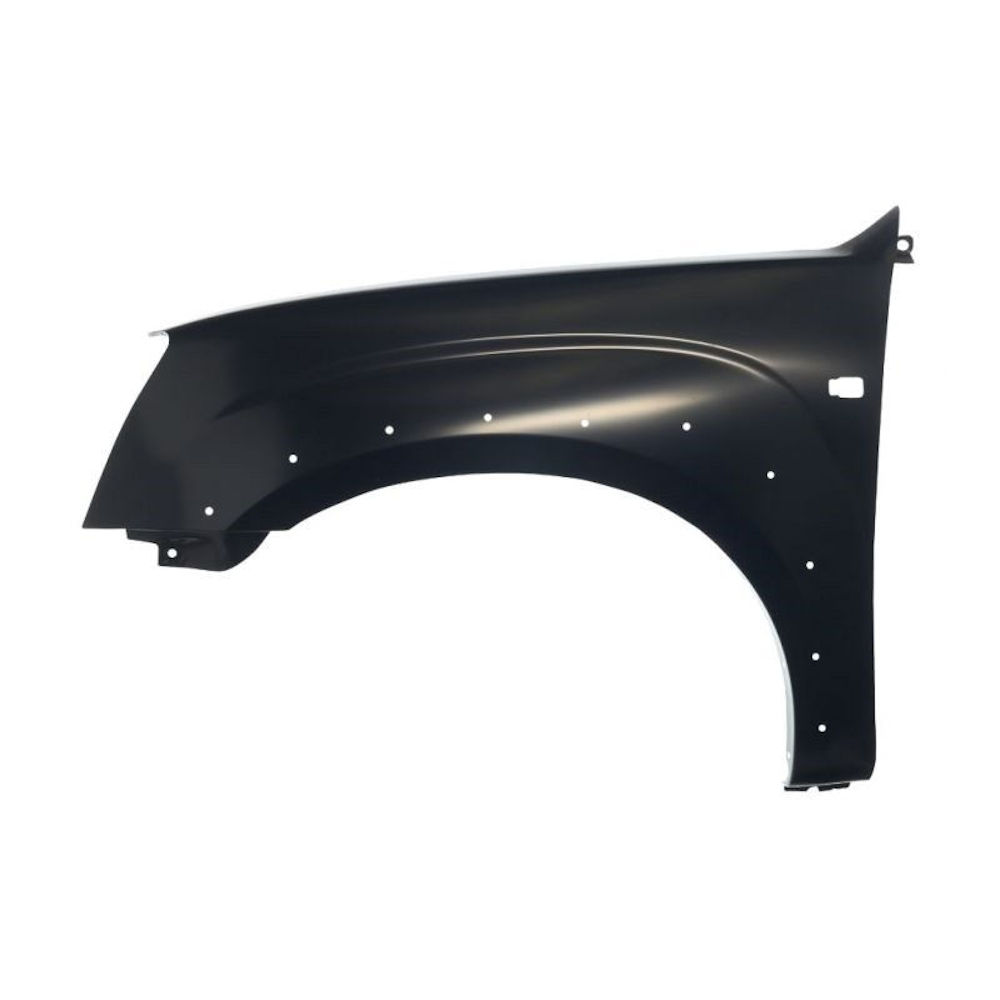 Aripa fata Isuzu D-Max, 11.2006-06.2012, parte montare stanga, cu gauri pentru ornament, 394001-1, Aftermarket