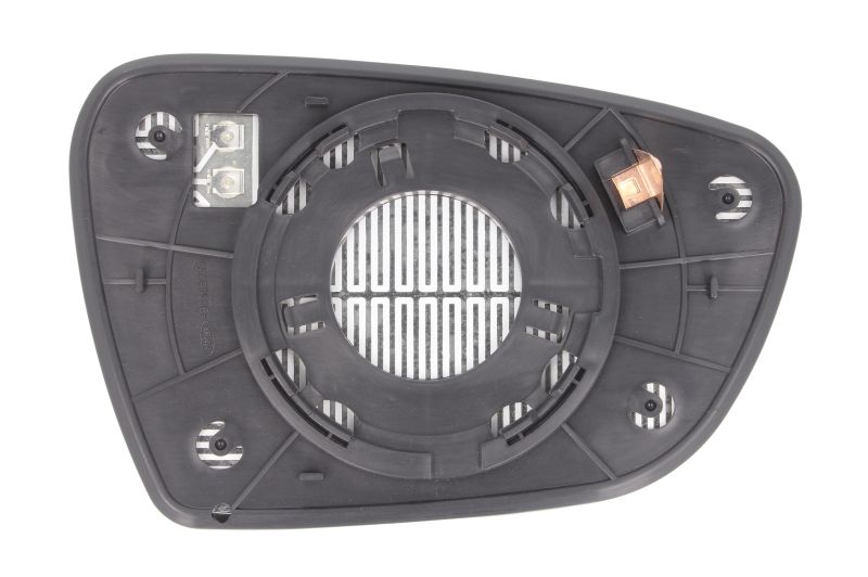 Geam oglinda Kia Cee'D 06.2012- Partea Stanga Crom Convex Cu Incalzire