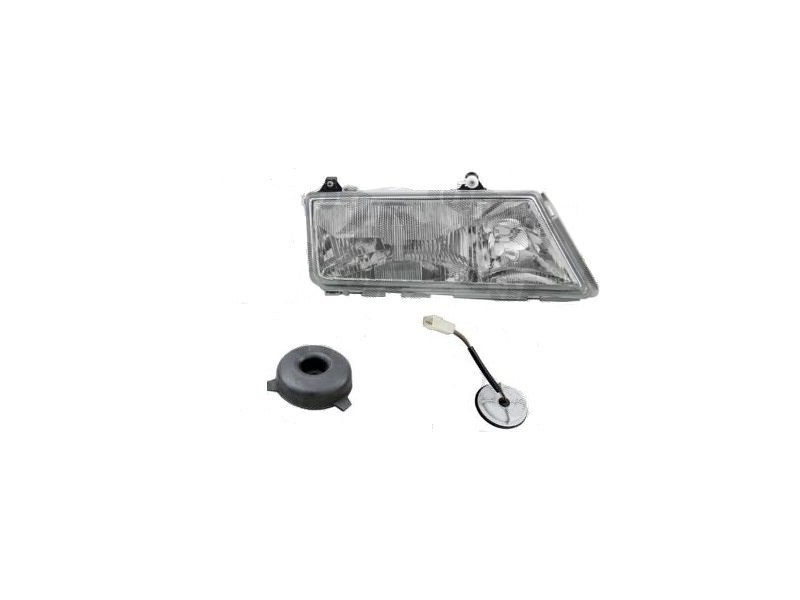 Far Lancia Dedra 01.1989-07.1999 DEPO partea Dreapta, tip bec H3+H4, reglaj manual