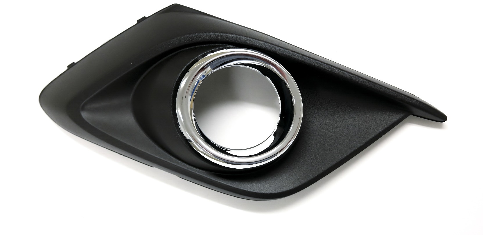 Grila bara fata Mazda 3 (Bm), 06.2013-08.2017, Dreapta, BJE150C11A, 45C227-6 cu locas pentru proiectoare,insertie crom