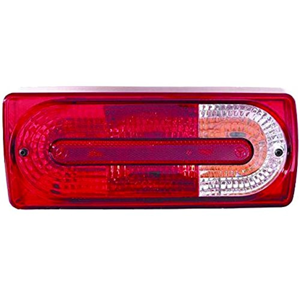 Stop spate lampa Mercedes Clasa G (W461/463) 07-12, spate, omologare ECE/SAE, cu fascicul de cabluri, 4638202064; A4638201964, Dreapta