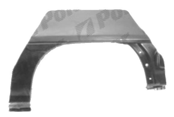 Segment reparatie aripa spate Opel Astra 1992-2002, Partea Dreapta, Spate, Model cu 3 usi