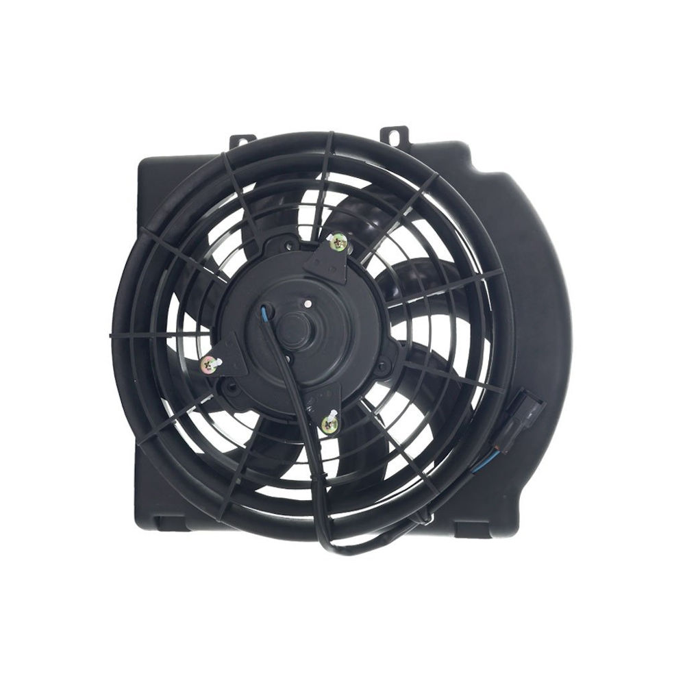 GMV radiator electroventilator Opel Corsa C, 09.2000-2006, Motorizare 1, 4 16v Benzina, tip climatizare cu AC, cutie Automata, , dimensiune 60W/240mm, cu 2 pini, plastic, Aftermarket