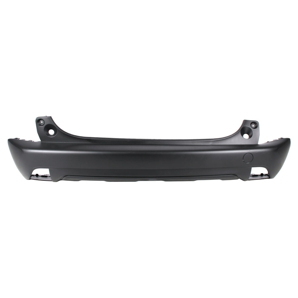 Bara spate Peugeot 2008, 03.2013-, parte montare grunduita, cu 4 gauri senzori parcare, 57L196-1, Aftermarket