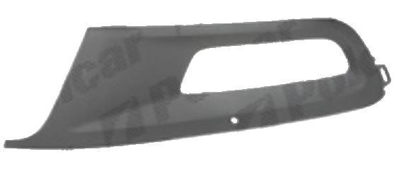 Grila bara VW Polo (6R), 08.2009- Model GTI, 6R0853665E9B9, 95332711 cu gaura pentru proiectoare