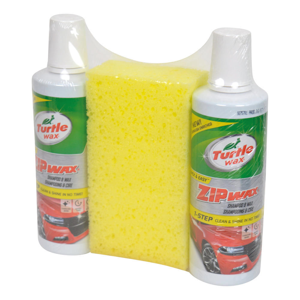Pachet Sampon auto + Burete spalat Turtle Wax FG7595 Essential Shampoo