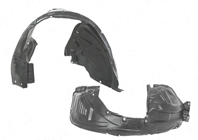 Carenaj aripa interioara, aparatori noroi Nissan Murano (Z51), 11.2007-, fata, Dreapta, polipropilena + polietilena