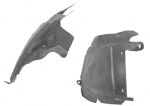 Carenaj roata Ford Explorer (USA), 01.2005-12.2010, partea Stanga, Fata, 6L2Z16185AA, 3272FL1T polietilena