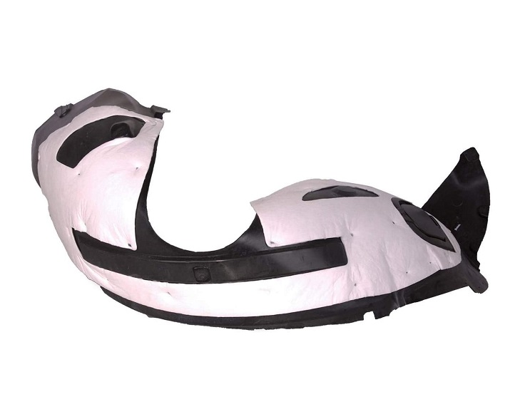 Carenaj roata Ford Explorer (U502), 01.2015-, punte Fata, partea Dreapta, polipropilena; cu burete insonorizant, Aftermarket