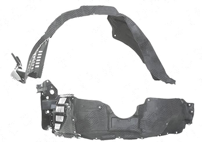 Carenaj aripa interioara, aparatori noroi Lexus Rx (Al10), 04.2012-12.2015, fata, Stanga, exceptie F-Sport