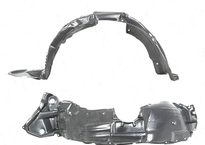 Carenaj aripa interioara, aparatori noroi Toyota Inaltalander (U50), 2014-2017 Motorizare 2, 7, fata, Dreapta, polipropilena + polietilena