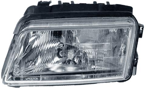 Far Audi A4 (B5), 11.1994-12.1998, partea Stanga, Tip=Valeo; H4+T4W; manual/electric; fara motor, DEPO