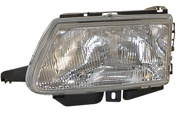 Far Citroen Saxo (S0/S1), 03.1996-09.1999, partea Stanga, H4+W5W; manual/electric; fara motor, DEPO