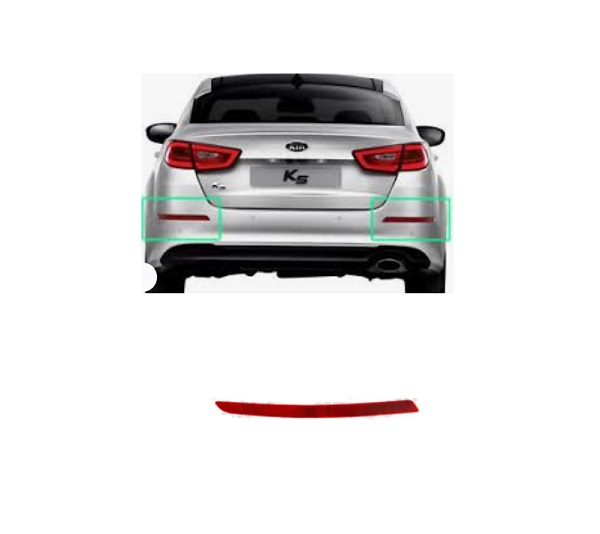 Element reflectorizant catadioptru Kia Optima (Tf), 01.2013-10.2015, partea Stanga, Spate, OEM/OES