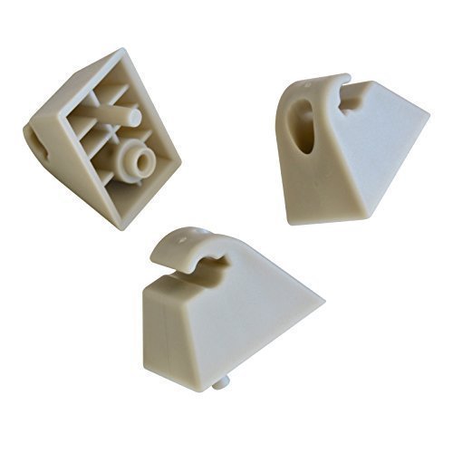Clema prindere parasolar Opel Astra F 09.1991-12.2002, Corsa B 01.1993-10.2001, Omega A 09.1986-12.1993, Tigra 10.1994-12.2001, Vectra A 1988-1995, 5buc la set, 14368974, 1438336,