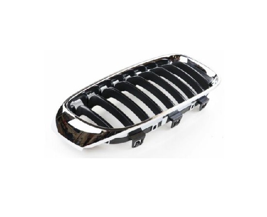 Grila masca radiator Bmw Seria 3 Gt (F34/F35), 01.2012-12.2019, Gt, Sport, Fata, partea Dreapta, cromat/negru, Aftermarket