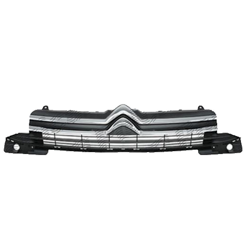 Grila masca radiator Citroen C-Elysee, 01.2017-, Fata, complet, Aftermarket