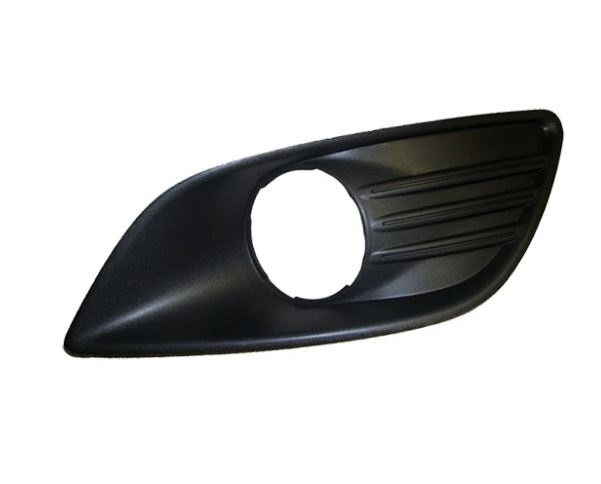 Grila bara Ford Focus 2 (Da), 01.2008-12.2010, Fata, partea Stanga, Fara cadru cromat; gauri proiectoare, Aftermarket