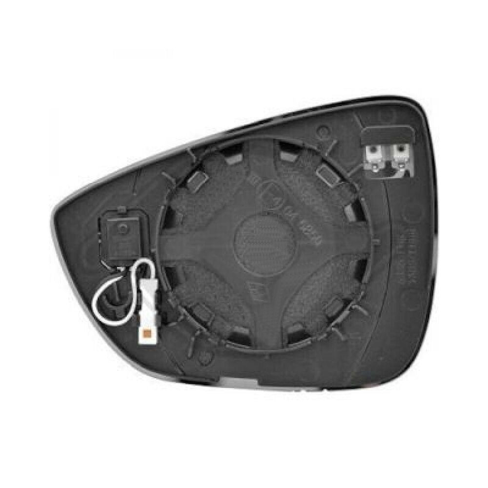 Geam oglinda exterioara cu suport fixare Ford Focus, 04.2018-, partea Dreapta, incalzit; sticla asferica; geam cromat, Aftermarket Geam oglinda exterioara cu suport fixare Ford Focus, 04.2018-, partea Dreapta, incalzit; sticla asferica; geam cromat, Aftermarket