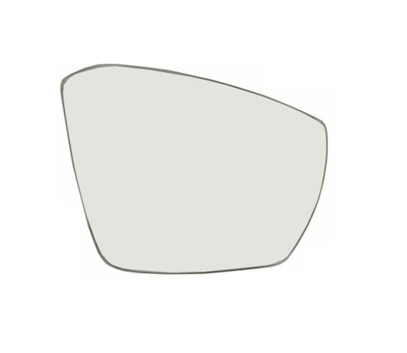 Geam oglinda exterioara cu suport fixare Skoda Octavia 3 (5e), 01.2013-05.2017; Octavia 3 (5e), 03.2017-; Vw T-Roc, 09.2017-, partea Dreapta, incalzit; sticla convexa; geam cromat; cu functie de unghi mort, View Max