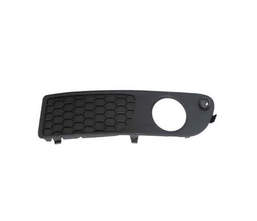 Grila bara Volvo S80 (As), 04.2006-05.2013, Fata, partea Stanga, cu gauri pentru Senzori de parcare (PDC); cu gaura pentru lampa de ceata, Aftermarket