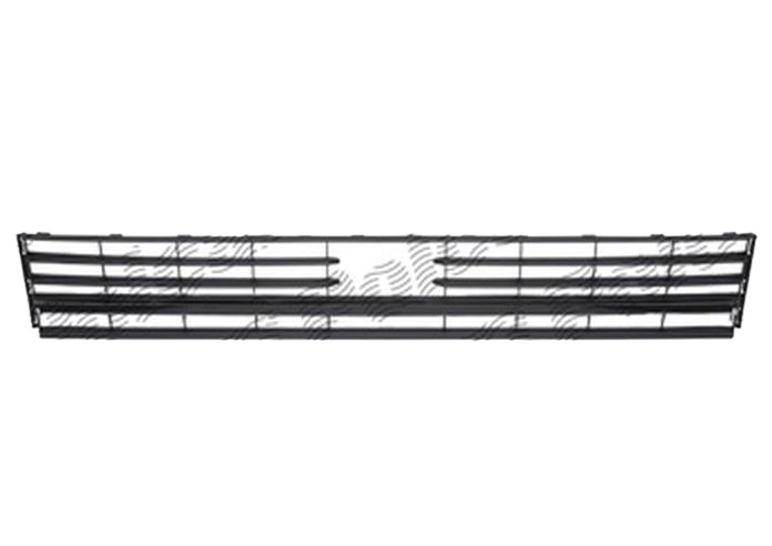 Grila bara fata Vw Transporter (T6), 04.2015- Caravelle Cu Active Cruise Control, parte montare centrala, negru, cu gauri cruise control, 95N12713, Aftermarket