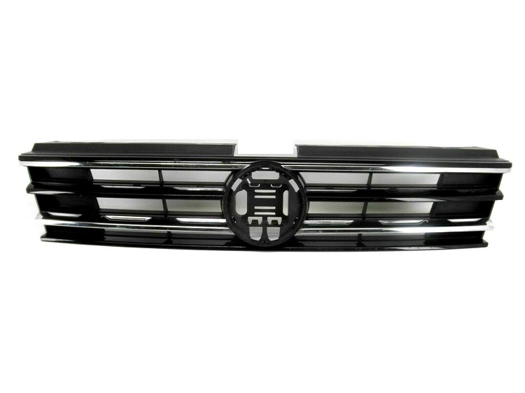 Grila masca radiator VW Tiguan, 05.2016-, Model 4motion, Fata, cromat/negru, Aftermarket