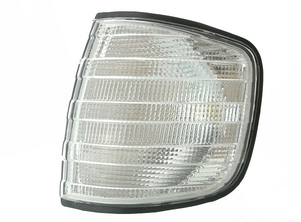 Lampa semnalizare fata Mercedes Clasa S (W126) 1980-1991, W126, partea Stanga, Fata, alb; cu soclu bec; Omologare: ECE, DEPO