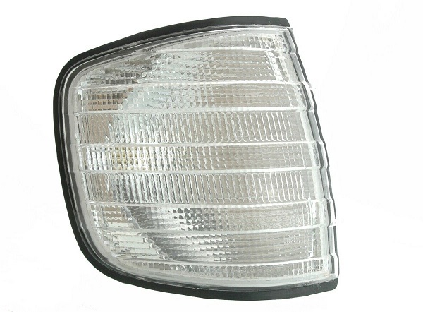 Lampa semnalizare fata Mercedes Clasa S (W126) 1980-1991, W126, partea Dreapta, Fata, alb; cu soclu bec; Omologare: ECE, DEPO