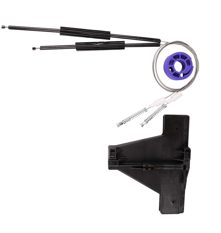 Kit reparatie macara usa Audi A3 (8P), 05.2003-04.2008, usa spate, partea Stanga, 5 usi