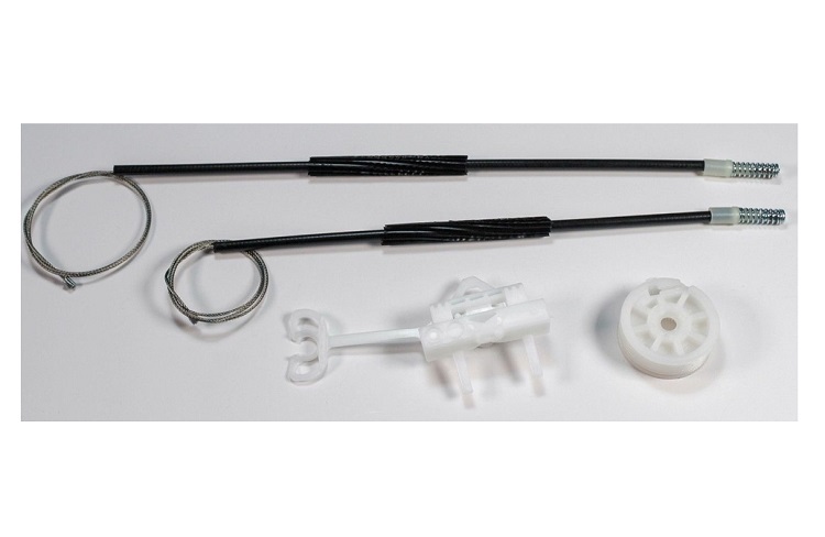 Kit reparatie macara usa Fiat Punto Grande (199) 09.2005-02.2012; Punto (199), 02.2012-; Punto Evo (199), 09.2009-, usa spate, partea Dreapta