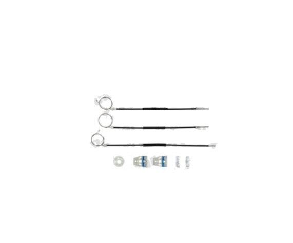 Kit reparatie macara usa VW Polo (6R), 08.2009-12.2017, usa fata, partea Dreapta