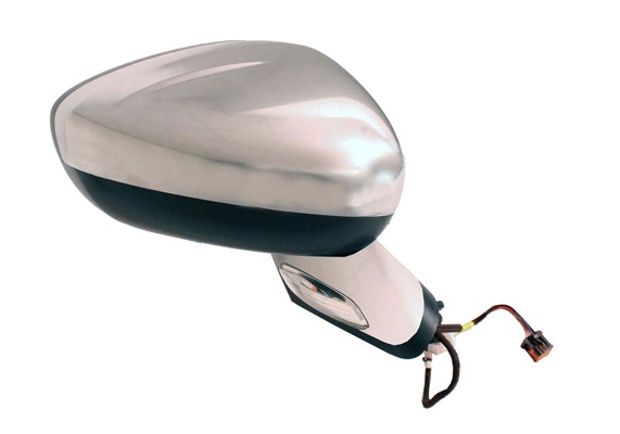 Oglinda usa exterioara Citroen C4 (B7), 09.2010-2011, partea Dreapta, reglare electrica; capac cromat; incalzit; sticla convexa; geam cromat; Senzor de temp; rabatabil; memorie; 19 pini; cu Lucas; brat oglinda primerizat, cu lampa perimetru Oglinda usa exterioara Citroen C4 (B7), 09.2010-2011, partea Dreapta, reglare electrica; capac cromat; incalzit; sticla convexa; geam cromat; Senzor de temp; rabatabil; memorie; 19 pini; cu Lucas; brat oglinda primerizat, cu lampa perimetru