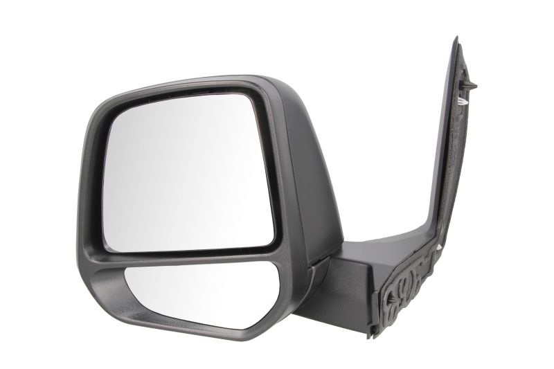 Oglinda usa exterioara Ford Tourneo Connect, 03.2013-2018, Connect, partea Stanga, ajustabil manual; carcasa neagra; sticla convexa; geam cromat, View Max
