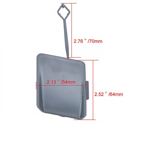 Ornament carlig de remorcare Bmw Seria 5 (F10/F11), 12.2009-, Model Luxury Line, Modern Line, Sedan, Spate, Aftermarket