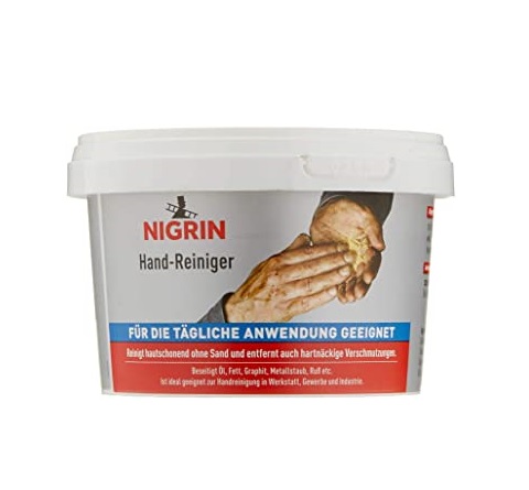 Pasta de spalat pe maini NIGRIN 500 ml pentru cură?area m&acirc;inilor &icirc;n ateliere, comer? ?i industrie