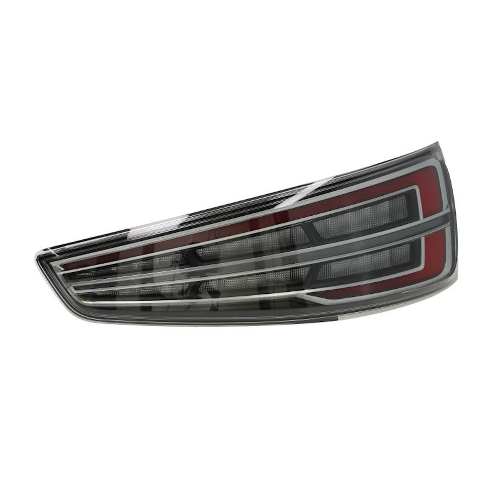 Stop spate lampa Audi Q3 (8U), 01.2015- Model RS, partea Dreapta, LED, semnalizare dinamica, rosu-silver, ULO