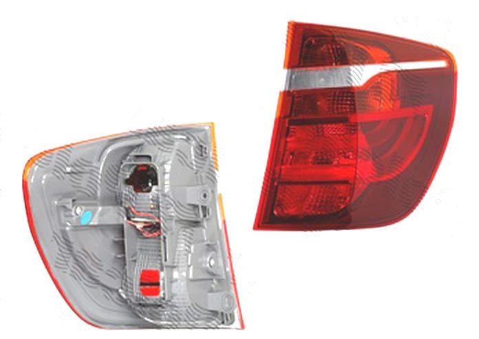 Stop spate lampa Bmw X3 (F25), 11.2010-04.2014; X3 (F25), 03.2014-, spate, Dreapta, partea exterioara; LED+P21W; fara suport bec, DEPO