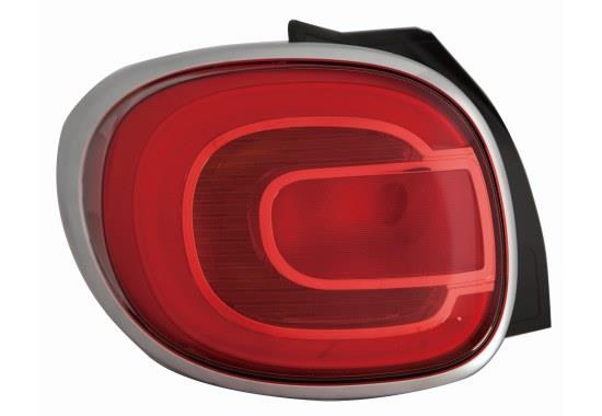 Stop spate lampa Fiat 500l (330), 01.2013-, Trekking, partea Stanga, tip bec LED+tip bec P21/5W+P21W; cu locas bec; cu becuri; Omologare: ECE, OEM/OES