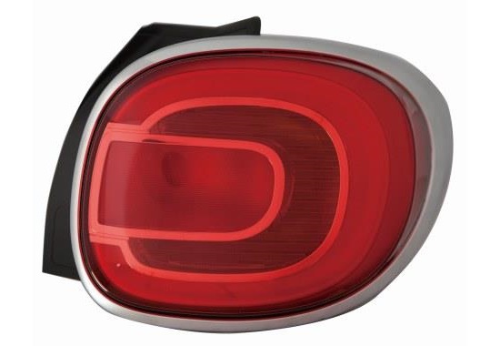 Stop spate lampa Fiat 500l (330), 01.2013-, Trekking, partea Dreapta, tip bec LED+tip bec P21/5W+P21W; cu locas bec; cu becuri; Omologare: ECE, OEM/OES