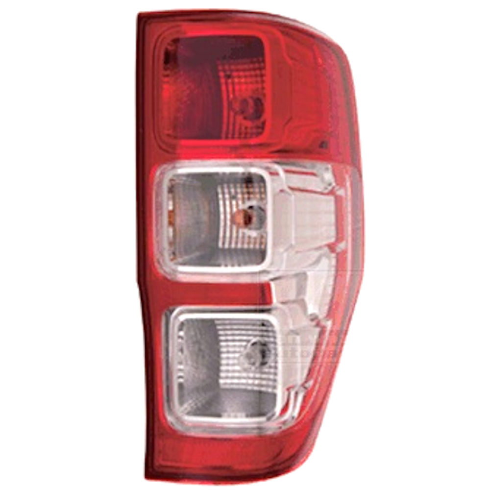 Stop spate lampa Ford Ranger, 04.2011-05.2016, partea Dreapta, cu lampa ceata, fara suport becuri, Depo