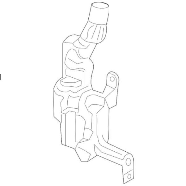 Rezervor spalator parbriz Honda Accord (Usa), 10.2017-, Gat de umplere cu capac,cu washerpump, Aftermarket