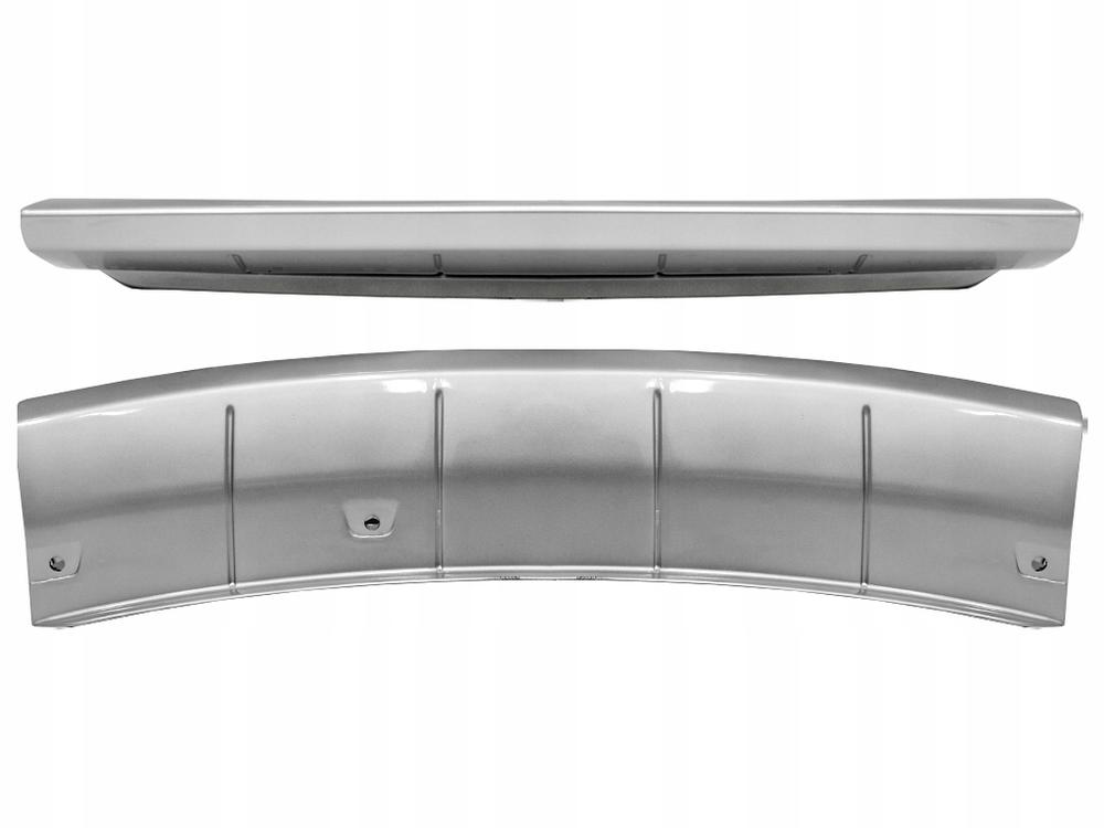 Spoiler bara Mitsubishi Outlander (Cu0w), 05.2003-03.2007, fata, silver