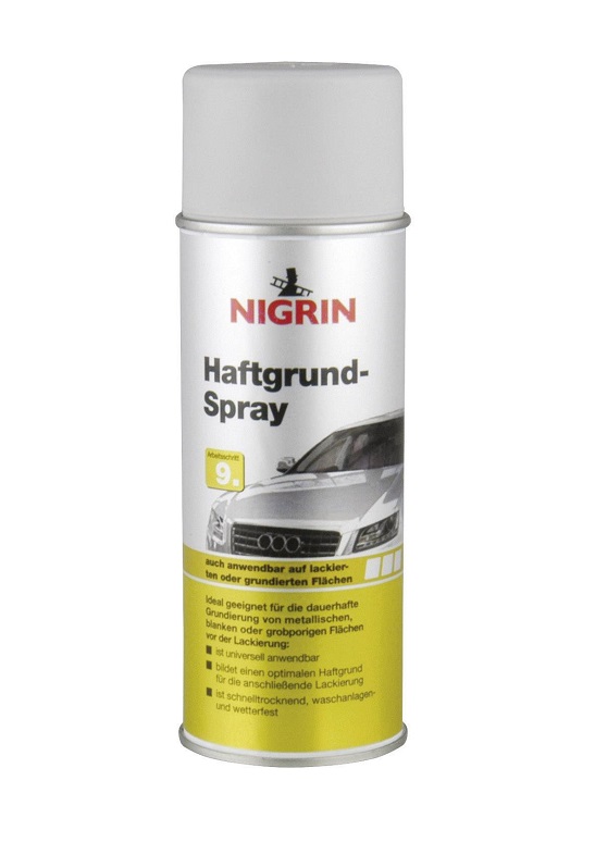 Spray vopsea grund aderent special Nigrin gri 400ml