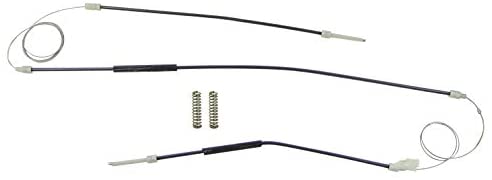 Set cabluri reparatie macara usa Volkswagen Golf 3 (1h) 08.1991-04.1999 Modele Cu 3, 4,5 Usi (fara modelul Cabrio); Vento (1h2/1h5/1hm), 01.1992-10.1998, usa fata, partea stanga