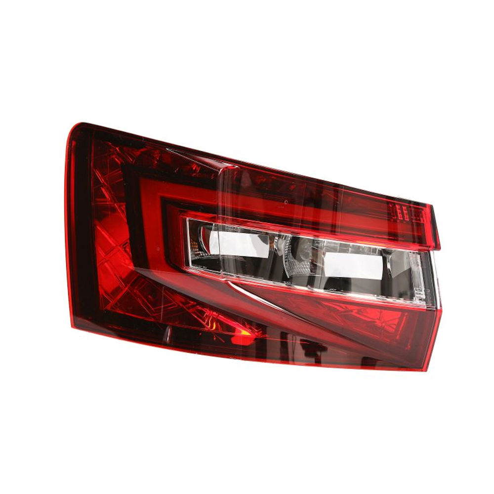 Stop spate lampa Skoda Superb (3V), 05.2015- model Combi / Estate (exceptie model ACTIVE), partea Stanga, partea exteRioara, LED+P21W+PY21W, cu suport becuri, Varroc