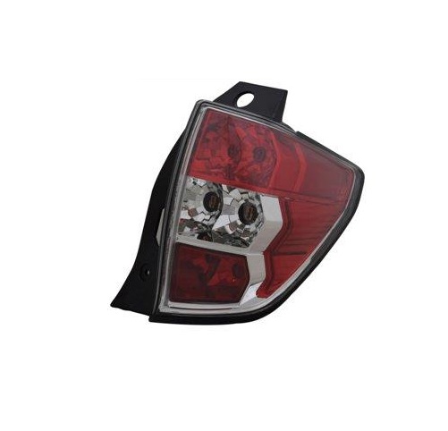 Stop spate lampa Subaru Forester (Sh), 01.2008-03.2013, partea Dreapta, cu lampa de mers inapoi; tip bec W21/5W+W21W+WY21W; cu locas bec; Omologare: ECE, TYC