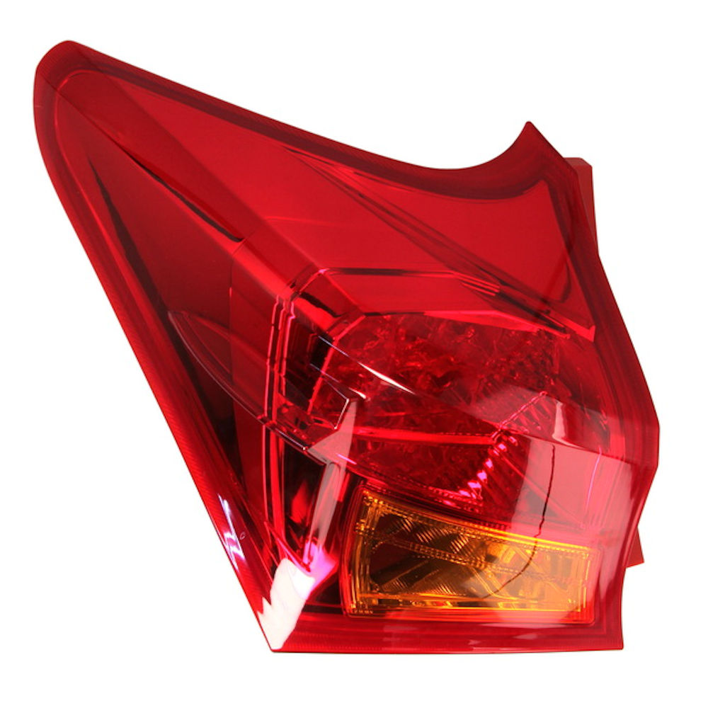 Stop spate lampa Toyota Auris (E18), 01.2013-08.2015 model Hatchback, partea stanga, partea exteRioara, LED, fara suport becuri, Depo